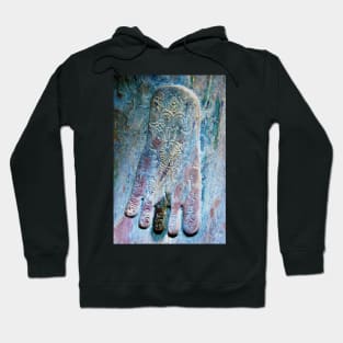 Foot of Buddah Hoodie